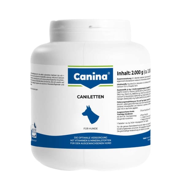 Canina Caniletten tabletes kauliem suņiem 2 kg N1000